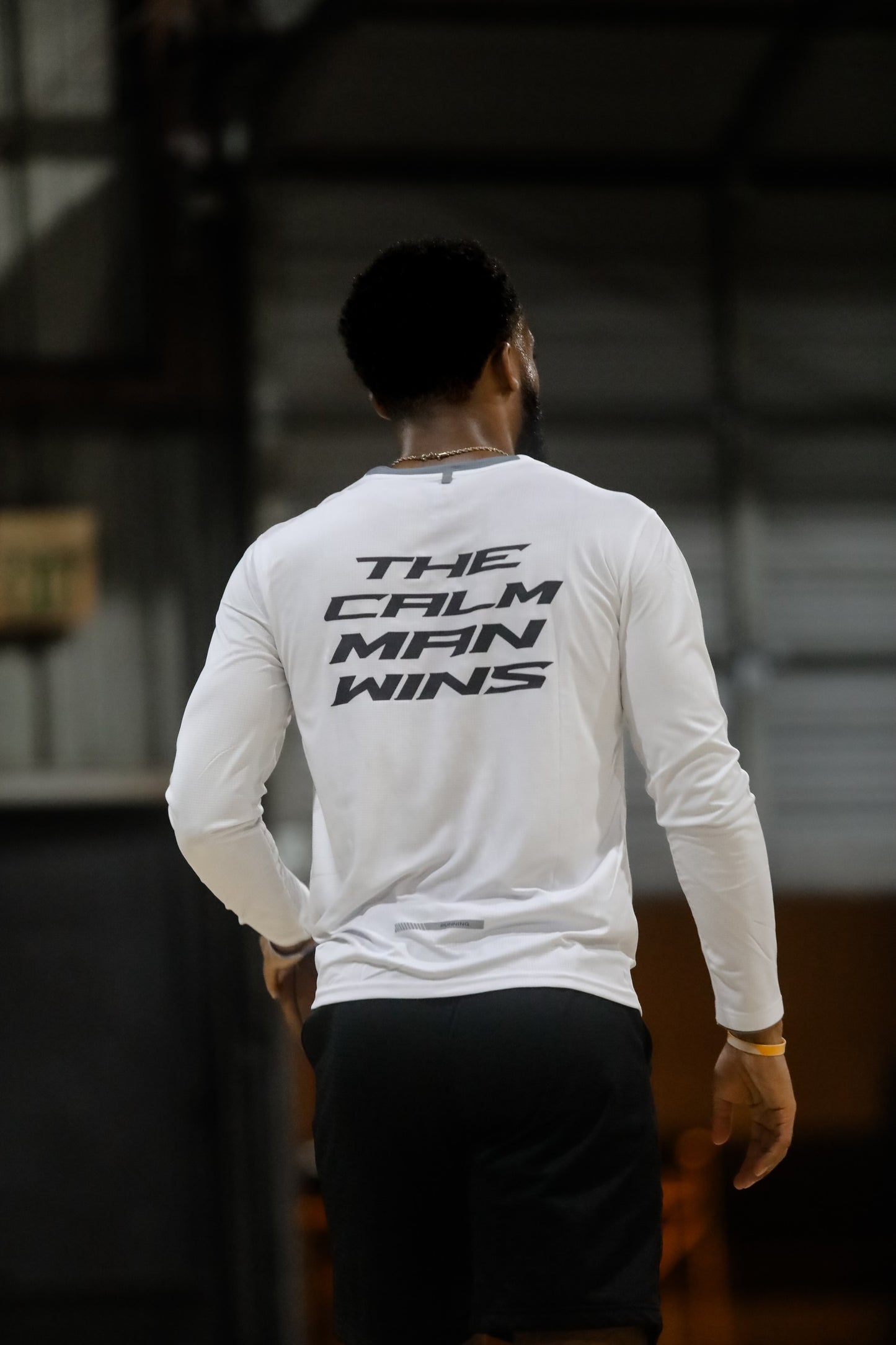 "The Calm Man Wins" Dri Fit Long Sleeve